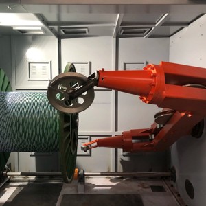 400 RPM Single Twisting Machine EV Charging Cable Assembly Equipment 1250mm Cantilever 630mm Cable Manufacturing Equipment