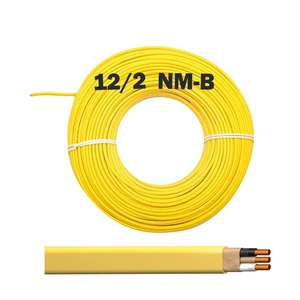 UL719 Construction Building Wire Indoor Cable 600V PVC Solid Copper Flat/Round LOW Voltage Electrical NM-B