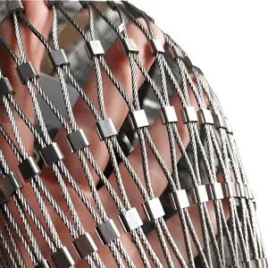 Market Hot Selling Reinforcement Protection Chain Link Fence Twisted Rope Stainless Steel Wire Rope Mesh Net
