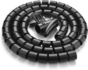 Durable 16mm PE Material Spiral Wrapping Band Factory Cable Wire Management From Wiring Accessories