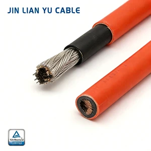 PV Photovoltaic Cable-ROHS Compliant Eco-Friendly Lightweight Durable Tinned Copper XLPO Solar Energy Systems Construction Use
