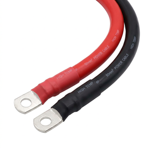 Soft Flexible 6 AWG 4 AWG 2 AWG ESS Cable 600V-1500V for Home Solar Battery Cabinet Storage System Terminated CE