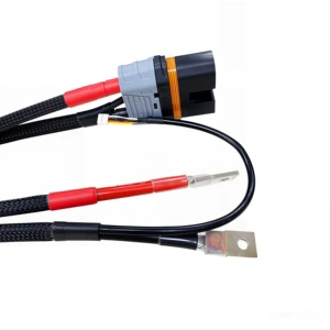 QS12-F High Temperature Male Female Connector Wiring Harness for High Battery Current Charging Connector Wiring