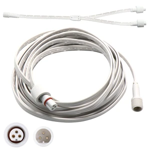IP65 Waterproof 2PIN Sensor Extension Cable Male to Female PVC Wire Connector Connectors Product Category