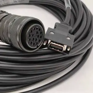 ASD-A2EN1015 Servo Motor Encoder Cable, 15-meter Cable, Power Cable, Brake Cable