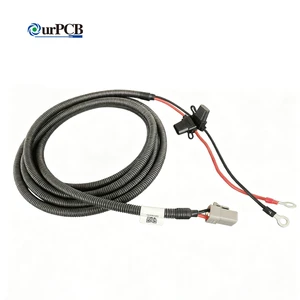 Custom CCTV Security Wire Harness Assembly BNC DC Connector Video Power Cable Harness For Surveillance Systems Factory
