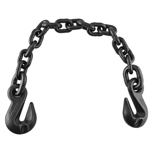 Grade 80 70 Transport Chain With Eye Grab Hooks Black Binder Chain