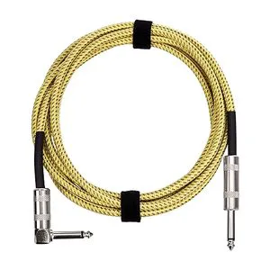 9M 6.35mm Guitar Audio Cable Speaker Electric Guitar Braided Instrument Wire