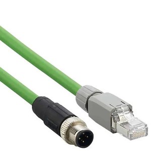 E12204 Ethernet Cable for Industrial Network Connection, 10 m Cable Length