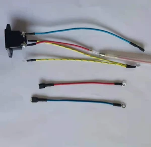Manufacturer Direct High-Temperature Silicone Braided Oven Wire Power Appliance Connection Wiring Harness Internal Wiring Wire