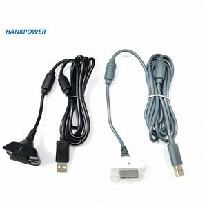 Factory Wholesale 1.8M Pure Copper USB Charging Data Cable for XBO X360 Wireless Game Controller