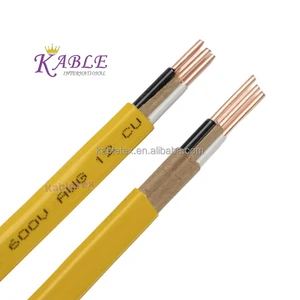 KableTex NM-B UL719 Indoor 10/2 14/2 Copper Electrical Cable US Canada PVC Insulation Stranded 600V Flat Construction Building