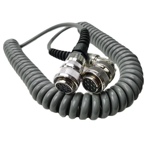 Milling Machine Dual Screen Depth Controller 10 Hole 10 Hole Gray Spiral Cable 117833 for W2000 W1900