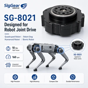 SIGGEAR 10Nm 160RPM Planetary Gearbox Joint Motor 24-48V BLDC Servo Motor In Stock Standard Product Support Customization