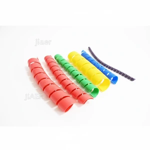 PVC Spiral Wrap Full Protection for Hydraulic Hoses and Cables