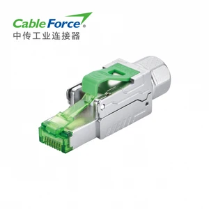 Hot-selling Shielded Cat 7 Connector Male SFTP 8P8C RJ45 Assembly Plug