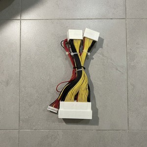 Custom Engineered High Voltage Wire Harness with Silicone Rubber and PVC Insulation for Automotive Applications
