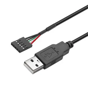 USB Male MX 1.25mm PH2.0 XH2.54 SH1.0 Terminal 5-core Shielded signal Connection Extension Video Cable 0.5m/1m/2m