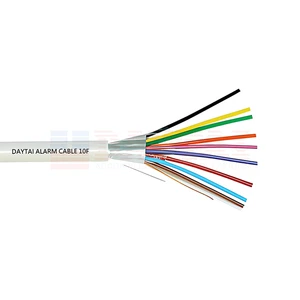 Competitive Price Shielded Multi-conductor 10 Core Security Cable for Industrial CCTV Security