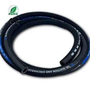 Oil Resistant and High Temperature Resistant Cotton Braided Rubber Hoses Automotive Fuel Hoses Light Duty Low Pressure Hoses