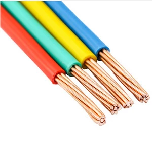 Industrial Home Construction Hard Electric Cable PVC Copper Wire for Power Applications 100m MOQ Stranded Conductor Type