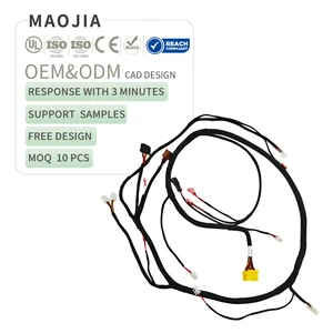 High-Temperature Resistant Custom Automotive Wiring Harness for EV Electric Vehicle Cable Assembly with UL Certification