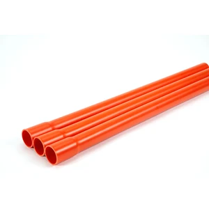 AS/NZS Standard Electrical PVC Conduit Pipe HD Orange 50mm Conduit