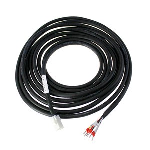 Brand New A6 Servo Motor Driver Power Cable, 6-Core Single-Ended, Non-Shielded, for Motors with Brake