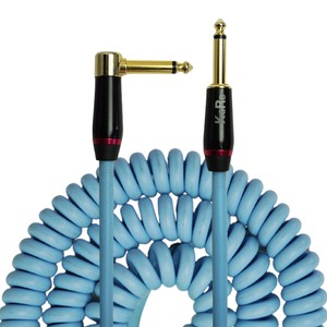 Bold Wire Core Gold Plated Plug 6.35mm Jack Instrument Electric Guitar Cables Spring Right Angle to Straight Guitar Cable
