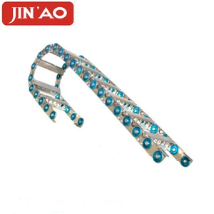 TLG Flexible Cable Tray Drag Chains Steel Tank Tracks From JIN'AO