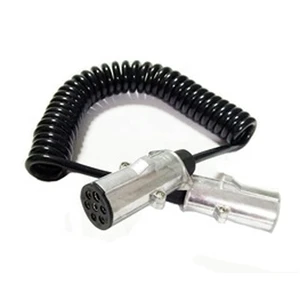 Hot Selling 7 Core Trailer Tractor Car EBS Spiral Cable Vehicle Accessories and Parts Power Cables Electric Wire