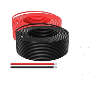 Reliable ST Brand H1Z2Z2-K PV1-F 1.5mm For For 0.6/1KV Solar Energy Cable With XLPO Insulation For Photovoltaic Systems