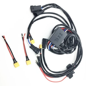 Others Car Light Accessories X5 Plus 500W Matrix Projector Wire Harness Controller 3V-50V Wide Voltage 500W Relay Wire Harness