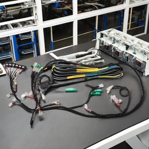 High Performance Customized Cable Assembly Connecting Wire Hv Automotive Wiring Harness With Connector For Electric Automobile