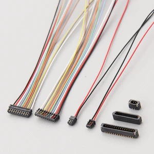 0.6mm Pitch Piercing Terminal Cable Pure Copper Conductor IP65 Rated for Motorcycle Automobile Electronic Smart Robot Lithium