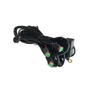 JFS OEM Supplier Fog Light Wiring Harness Road Racing Automobile Rubber PVC Tin Plated Copper Conductor Adapter Connector 600V