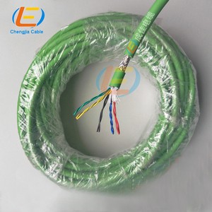 YY1006 2X2X0.2 (24AWG) SERVO-FD Encoder & Resolver Feedback and Sensor Cable for Siemens, Indramat Lenze PUR Outer Sheath Wire