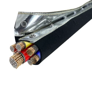 High-temperature Resistant Heat-insulation Cable Protection Wire Protect Steel Buckle Cable Sleeve