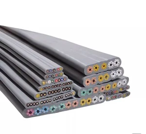 Factory Direct Sales PVC Flat Cable Construction Machinery Attachments Essential Electrical Accessories for Construction