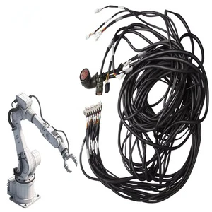 Automotive Industrial Robot Arm PVC Cable Harness Tinned Copper Conductors IP67 Rated Adapter Connector Assembly for Machines
