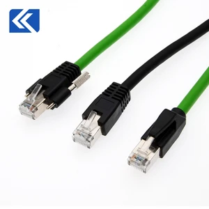 Industrial 1Gbps Flexible Ethernet Gigabit Cat 6 Network CCD Camera Obd2 OBD2 ROHS 1000gbps Extension Cord Connector IEC CEE 1GB