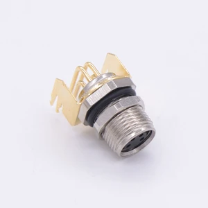 Durable Waterproof M8 Copper Cable Connectors IP67 Rated 2A High Current for Automotive Applications-linconn