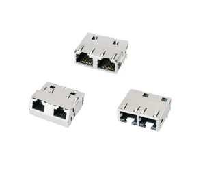 GLGNET High Quality Industrial 10 100 1000Mbps RJ45 Connector Easy Passthrough Plug For Network Cable Assembly