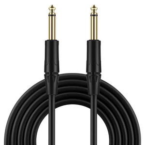 Wholesale 6M 1/4 Inch Mono Jack Instrument Cable Cord Audio Cable Guitar Cables for Electric Guitar Parts