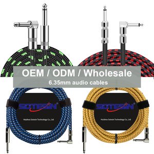 Customized 3M Cable Usb to 6.35mm Cable De Guitarra Cable De Guitarra Electrica De 3 Metros