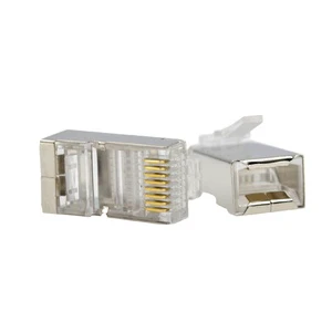 RJ45 8P8C FTP CAT5 Ethernet Cable Connectors