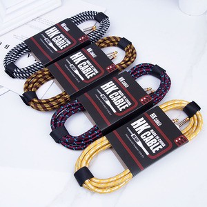 Wholesale Price Hot Sale 3m Instrument Hk Guitar Cable 10 ft