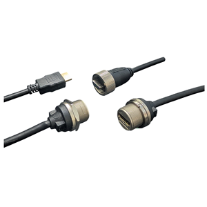 Medical Equipment Compatible IP67 HD MI Connector