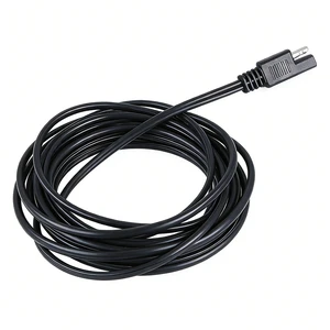 Quick Disconnect 2-Pin Male/Female SAE Connector Extension Cable for Solar Power System with Pure Copper Contacts