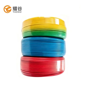 RVV Soft Electric Wire Bare Copper Core PVC Sheath Insulated Multi-strand Industrial Cable 1mm 1.5mm 2.5mm 4mm Cross Section
